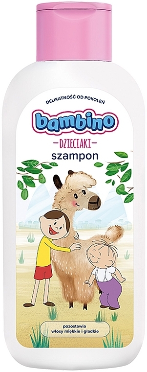 Baby Hair Shampoo ‘Lolek & Bolek on Train’ - Bambino Shampoo Special Edition — photo N1