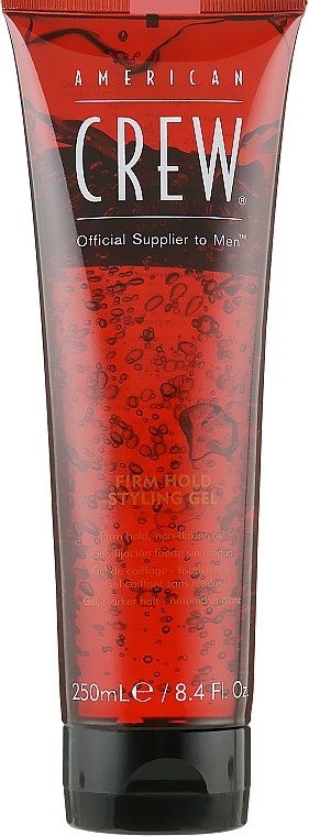 Strong Hold Hair Styling Gel - American Crew Firm Hold Styling Gel — photo N5