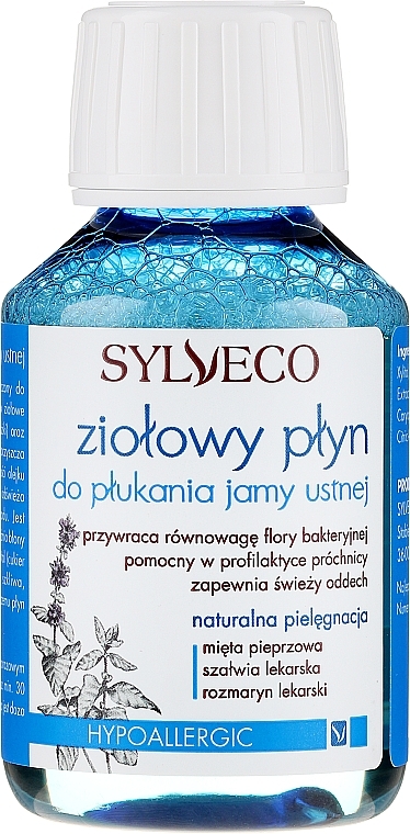 Mouthwash - Sylveco Herbal Mouthwash (mini size) — photo N1