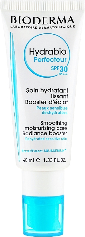 Moisturizing & Smoothing Care "Radiance Booster" - Bioderma Hydrabio Smoothig Moisturising Care SPF30 — photo N2