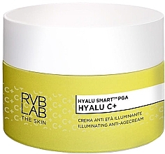 Fragrances, Perfumes, Cosmetics Brightening Anti-Aging Face Cream - RVB LAB Hyalu C+ Illuminating Anti-Age Cream