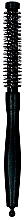 Fragrances, Perfumes, Cosmetics Aluminum Thermal Brush with Thermonaylon Bristles, black, d13mm - 3ME Maestri Carbon