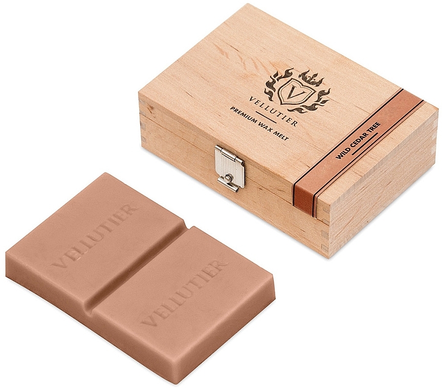 Wax Melt 'Wild Cedar Tree' - Vellutier Wild Cedar Tree Premium Wax Melt — photo N1