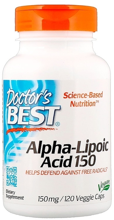 Alpha-Lipoic Acid, 150 mg - Doctor's Best Alpha Lipoic Acid — photo N1