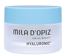 Fragrances, Perfumes, Cosmetics Night Face Cream with Hyaluronic Acid - Mila D'Opiz Hyaluronic 4 Night Cream