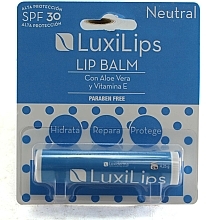 Lip Balm SPF30 - Luxiderma luxilips Smooth And Moisture Neutral Lip Balm — photo N1
