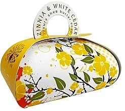 Gift Soap "Zinnia & White Cedar" - The English Soap Company Zinnia & White Cedar Gift Soap — photo N1