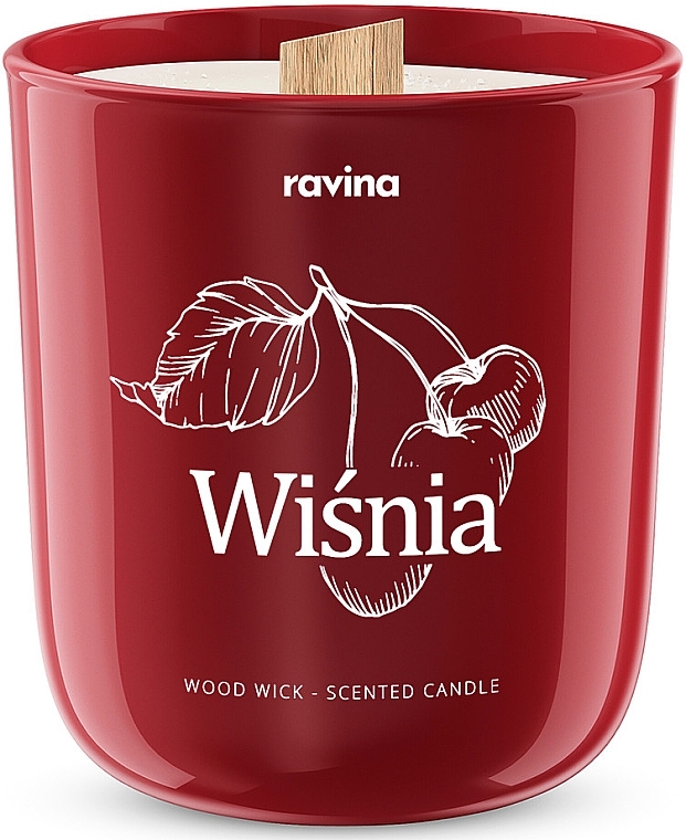 Cherry Scented Candle - Ravina Aroma Candle — photo N1