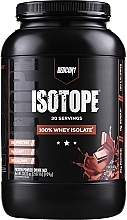 Chocolate Whey Protein - RedCon1 Isotope 100% Whey Isolate Chocolate — photo N1