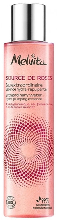 Moisturizing Face Essence - Melvita Source de Roses Extraordinary Water — photo N1