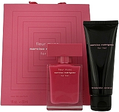 Fragrances, Perfumes, Cosmetics Narciso Rodriguez Fleur Musc - Set (edp/30ml + b/lot/75ml)