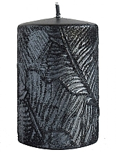 Fragrances, Perfumes, Cosmetics Decorative Candle, 7x10 cm, black - Artman Tivano
