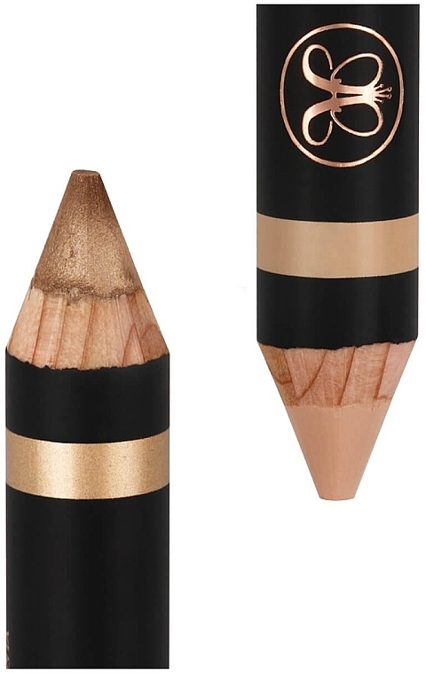 Brow Highlighter - Anastasia Beverly Hills Brow Duality Shell & Lace Shimmer — photo N2