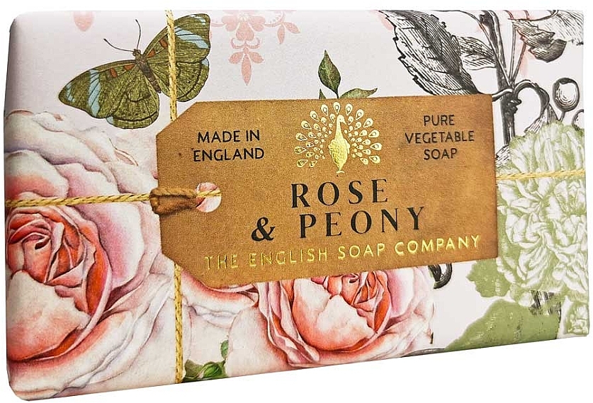 Rose & Peony Soap - The English Anniversary Rose and Peony Soap — photo N2