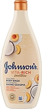 Relaxing Shower Gel with Yoghurt, Coconut & Peach Extract - Johnson’s Vita-rich Smoothies Indulging Body Wash — photo N5