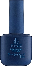 Base Coat - Dark Blue Cosmetics Rubber Base Coat — photo N2