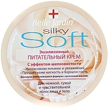 Exclusive Nourishing Face & Body Cream for Dry & Sensitive Skin - Belle Jardin Soft Silky Cream — photo N2