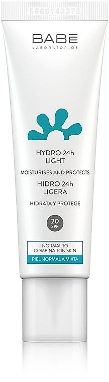 Moisturizing Face Cream - BABE Laboratorios Hydro 24h Light  — photo N1