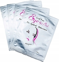 Fragrances, Perfumes, Cosmetics Lash Extension Gel Eye Patch, silver - Lewer Lint Free Under Eye Gel Patches For Eyelash Extensons