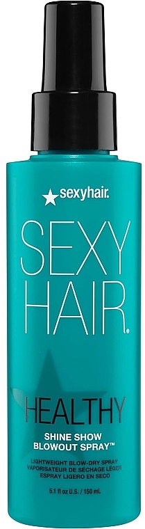 ヘアスタイリング スプレー - SexyHair HealthySexyHair Shine Show Blowout Spray — photo N2