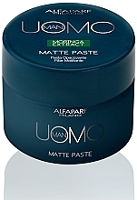 Fragrances, Perfumes, Cosmetics Strong Hold Hair Styling Paste - Alfaparf Uomo Moringa Extract Matte Paste