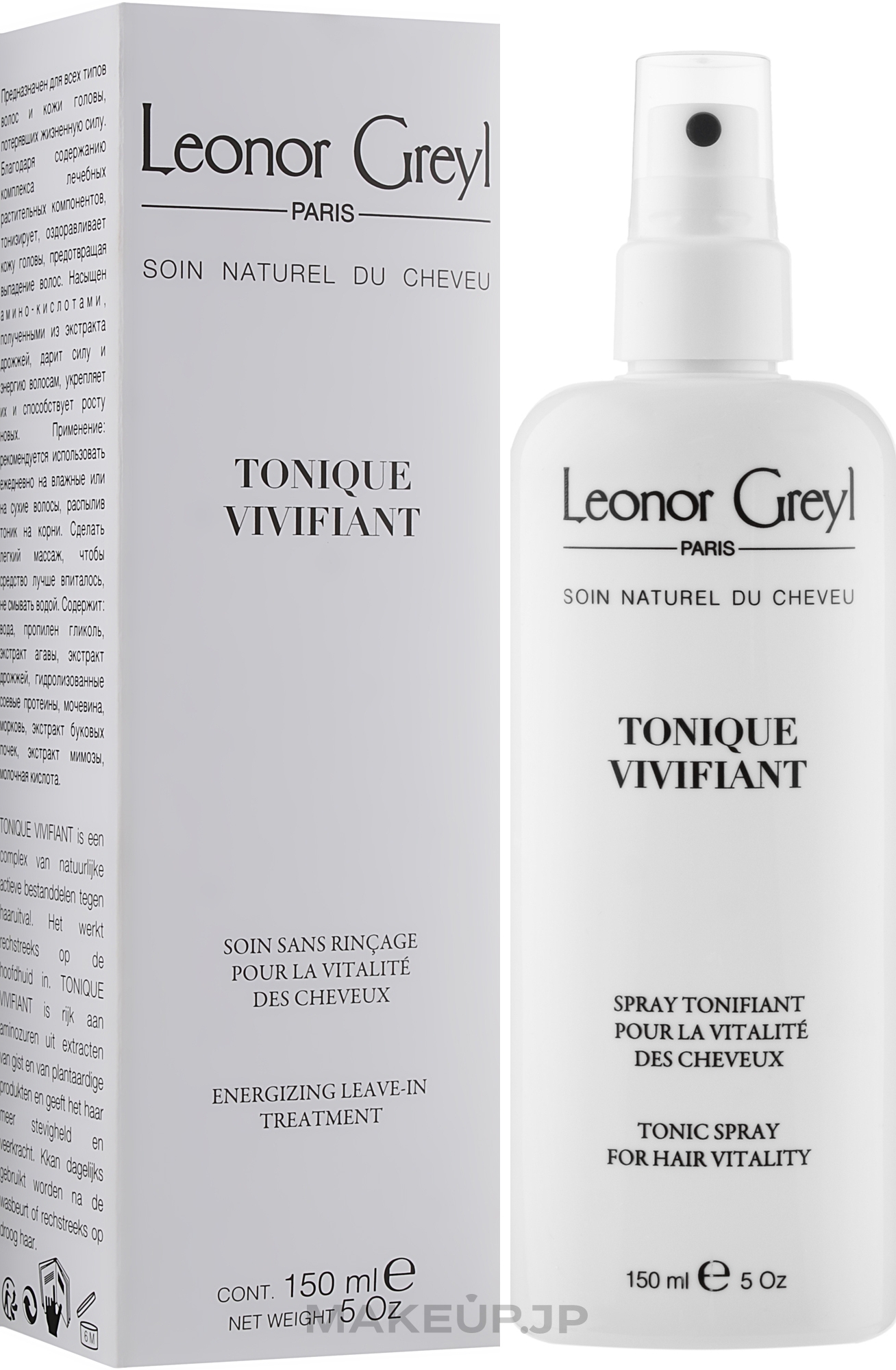 Strengthening Anti Hair Loss Tonic - Leonor Greyl Tonique Vivifiant — photo 150 ml
