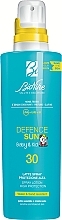 Kids Sunscreen Body Spray Lotion - BioNike Defence Sun Baby&Kid SPF30 Spray Lotion — photo N1