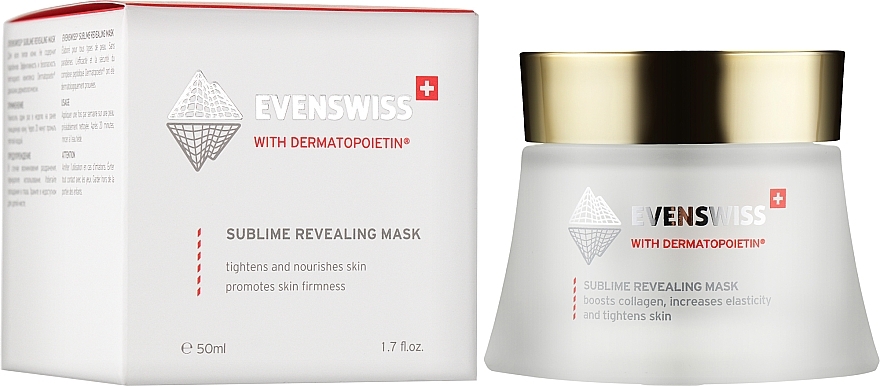 Secret Of Youth Active Face Mask - Evenswiss Sublime Revealing Mask — photo N2