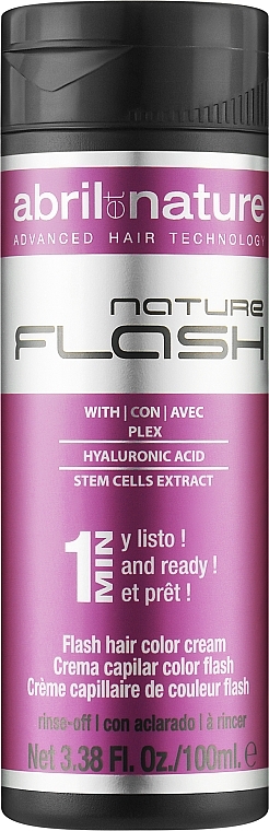 Color Hair Mask - Abril et Nature Nature Flash Hair Color Cream — photo N1