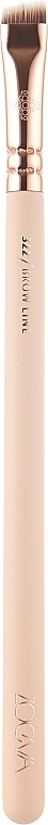 Eyebrow Brush - Zoeva 322 Brow Line Rose Golden — photo N1