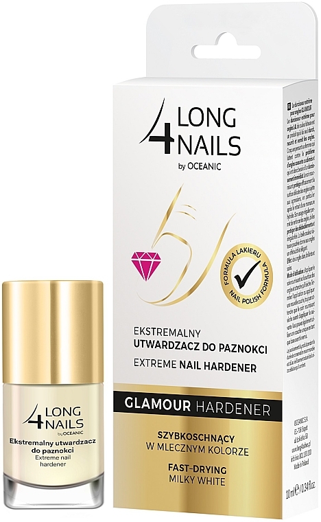 Nail Hardener - AA Long 4 Nails Glamour Hardener — photo N4