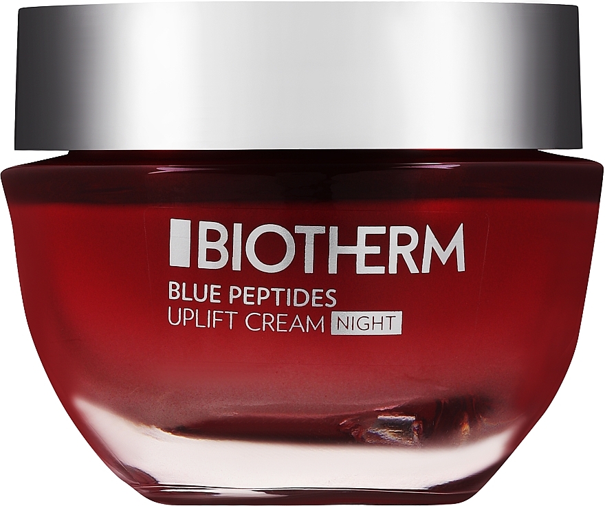 Lifting & Radiance Night Cream for All Skin Types - Biotherm Blue Peptides Uplift Night Cream — photo N2