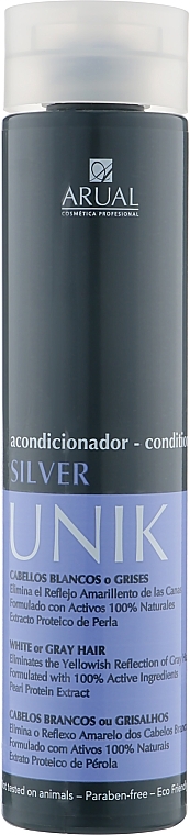 Conditioner for Blonde & Gray Hair - Arual Unik Silver Conditioner — photo N1