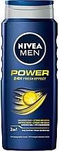 Fragrances, Perfumes, Cosmetics Shower Gel "Power Fresh" - NIVEA Power Fresh