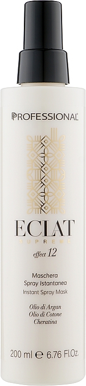 Hair Mask Spray - Professional Eclat Supreme Effect 12 Instant Spray Mask — photo N1