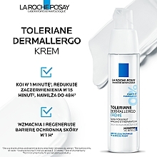 Moisturizing Face Cream for Hypersensitive Skin - La Roche Posay Toleriane Dermallergo Cream — photo N3