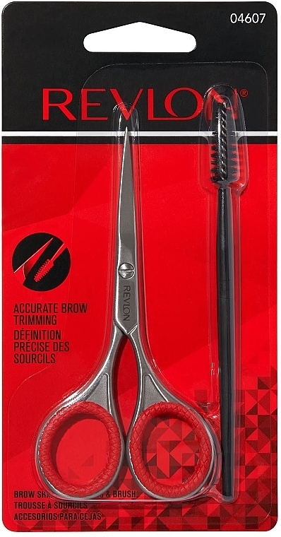 Eyebrow Correction Set - Revlon Brow Shaping Scissor and Brush Set — photo N1