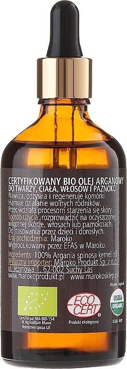 Face, Body & Head Argan Oil - Beaute Marrakech Argan Oil — photo N4