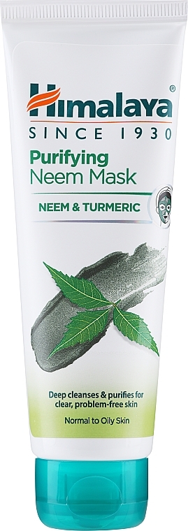 Neem Face Cleansing Mask - Himalaya Herbals Neem Mask — photo N1