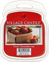 Fragrances, Perfumes, Cosmetics Fresh Strawberry Aroma Lamp Wax - Village Candle Fresh Strawberries