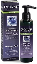 Fragrances, Perfumes, Cosmetics Anti-Yellow Hair Mask - BiosLine Biokap Violet Anti-Jaune Mask
