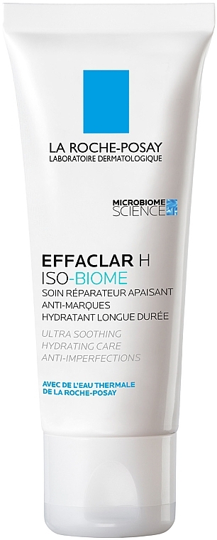 Oily and Problem Skin Repairing & Moisturizing Cream - La Roche-Posay Effaclar H Iso Biome — photo N1