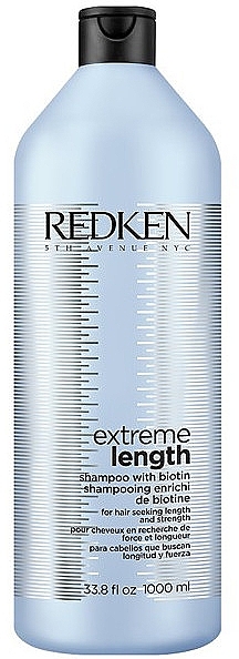 Strengthening Biotin Long Hair Shampoo - Redken Extreme Length Shampoo — photo N3