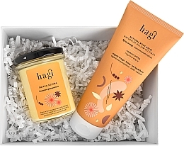 Set 'Spicy Orange' - Hagi Natural Spicy Orange (b/balm/200ml + candle/215ml) — photo N2