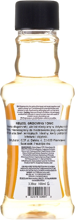 Hair Tonic - Reuzel Gruming Tonic — photo N4