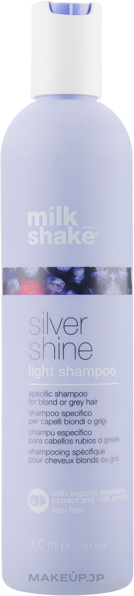 Blonde Hair Shampoo - Milk Shake Silver Shine Light Shampoo — photo 300 ml