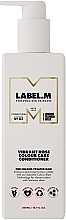 Conditioner for colored hair - Label.m Professional Vibrant Rose Color Care Conditioner — photo N1