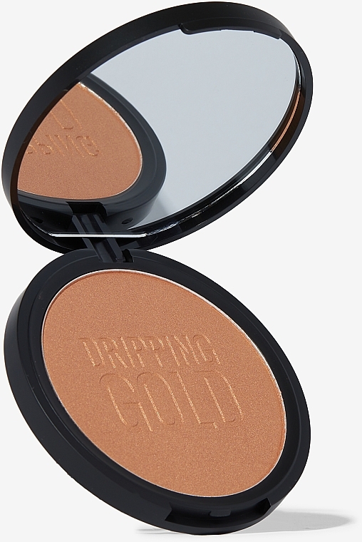 Face & Body Bronzing Powder - Sosu by SJ Dripping Gold Bronzing Powder Illuminating — photo N3