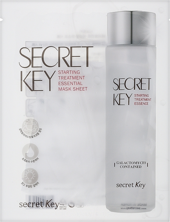 Sheet Mask - Secret Key Starting Treatment Essential Mask Pack — photo N2