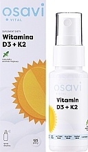 Dietary Supplement Spray "Vitamin D3 + K2" - Osavi Vitamin D3 + K2 Spray — photo N2